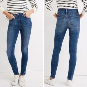 Madewell 10" High-Rise Roadtripper Jean in Ridgefield Zip Front Size 26 Petite